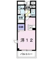 ヒューゲル キーファの間取り画像