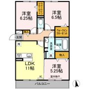 ヴァンベールハヤカワの間取り画像