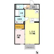 ベェルヴェルの間取り画像