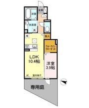 レインボーガーデン A棟の間取り画像
