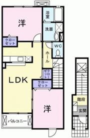 メロディアの間取り画像