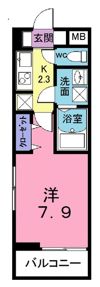 アルバUの間取り画像