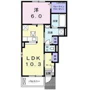 ルミエール ジャルダンの間取り画像