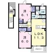 ルピナスAの間取り画像