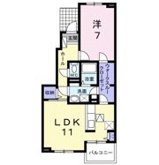 メルヘン フォレスト Bの間取り画像