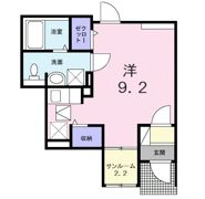ルピナス Ⅷの間取り画像
