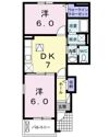 カレント Bの間取り画像