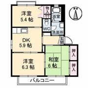 シャーメゾン ダンディライオン B棟の間取り画像