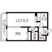 エルミタージュの間取り画像