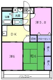 メゾンドマリエールの間取り画像