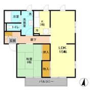 メゾン志藤 Aの間取り画像