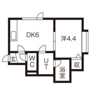 ビバリー南郷の間取り画像