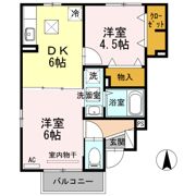 ボンヌ・ジュルネ B棟の間取り画像