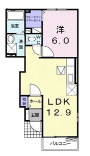 勇駿Ⅰ番館の間取り画像