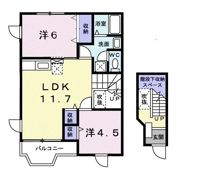 シャトーひえだの間取り画像