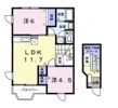 シャトーひえだの間取り画像