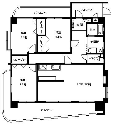 間取図