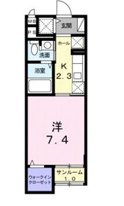 フレイム タウアの間取り画像