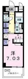 クラール和光の間取り画像