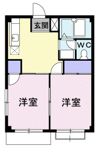 ハイツクリアスBの間取り画像