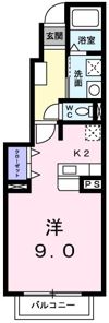 エレガンツァ フィオーレの間取り画像