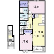シャロームKの間取り画像