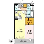 D-roomTODA Front Court Aの間取り画像