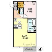 グラシアス狭山の間取り画像