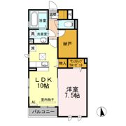 メゾン ド ショコラの間取り画像