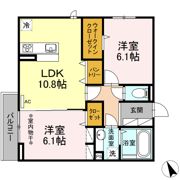 アヴニールの間取り画像