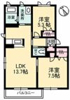 シャーメゾン ダンディライオン F棟の間取り画像