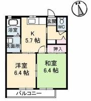 スターガーデン長府 ジュピターの間取り画像