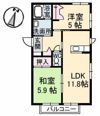 シャーメゾンシーガルの間取り画像