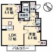 シャーメゾン ラ・モード ガーデンズ Ⅲの間取り画像