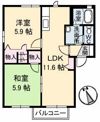 シャーメゾン夢ヶ丘C棟の間取り画像