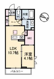 GRANTAGE下関Ⅲの間取り画像