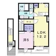 プレジールⅡの間取り画像