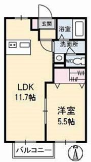 メゾンTS－1の間取り画像