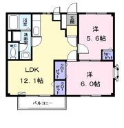 春日ハイツの間取り画像