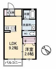 シャーメゾン唯の間取り画像