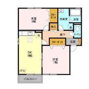 リビングタウン野田 ABCの間取り画像