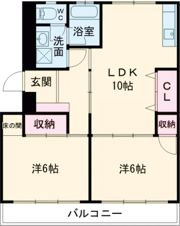 志満マンションの間取り画像
