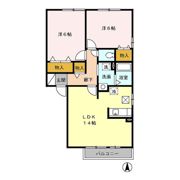 パルアモーレ ABの間取り画像