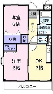 グリーンエクセルの間取り画像