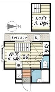 メイコーハイツ坂戸の間取り画像