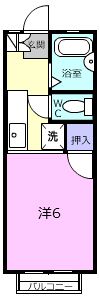 ウエストロードの間取り画像