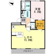 クリオコート A棟の間取り画像