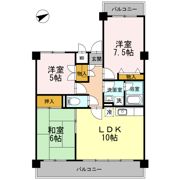 パークヒルズの間取り画像