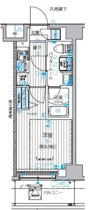 メインステージ立川Ⅳの間取り画像