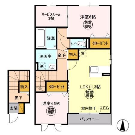間取図